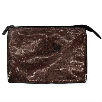 Nurage, Zip Clutch Glitter bronze, front, Trixi Gronau