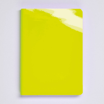 Nuuna Notizbuch, A6, Candy S Neon gelb, Front