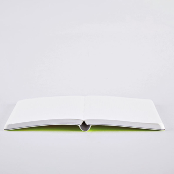Nuuna Notizbuch, A6, Candy S gelb, aufgeschlagen
