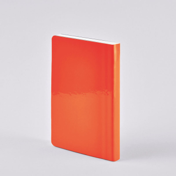 Nuuna Notizbuch A6 Candy S Neon orange side