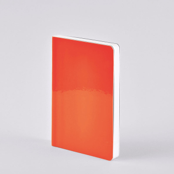Nuuna Notizbuch A6 Candy S Neon orange, Vorderseite