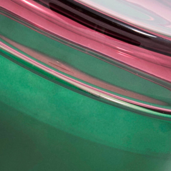 Paul Smith Duftkerze Botanist,Glasgefäss, grün-aubergine, detail Glas