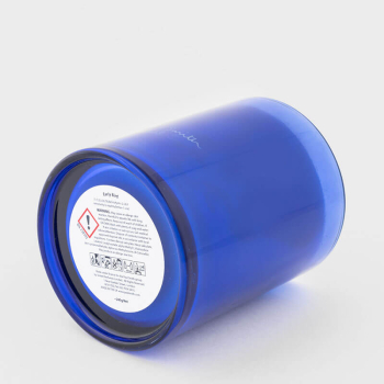 Paul Smith Scented Candle Early Bird, 240gr, Glass +Lid blue-green, back