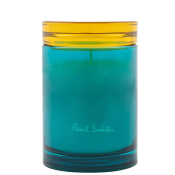 Paul Smith Duftkerze Sunseeker,Glasgefäss, türkis-gelb,,