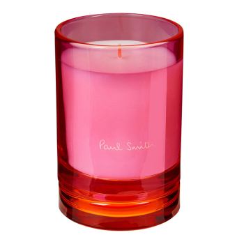 Preview: Paul Smith Duftkerze ROSE, Glasgefäss, rosa-rot, offen