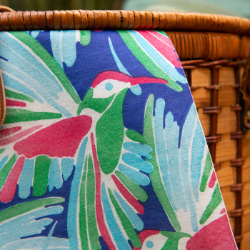 Paviot, Serviette, Colibri, tropical, Strandparty, mehrfarbig