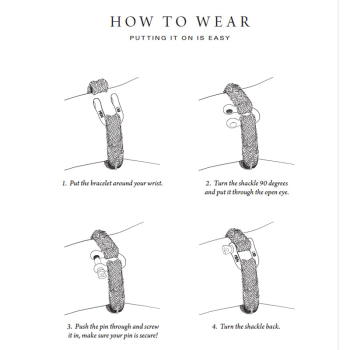 Pig& Hen, bracelet, how to wear it
