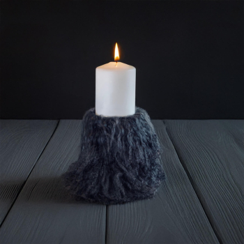Qult Kerzen, Hussel, Tibet lamm schwarz, style