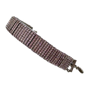 Rosa Templin Bracelet Sunset Swarovski pink