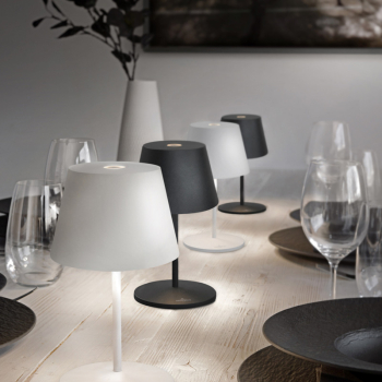 Sompex Seoul Akku LED Tischleuchte, Farbe weiss, style