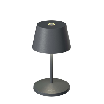 Sompex Seoul, LED akku table lamp design anthracite