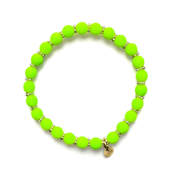 Super Gem Perlenarmband LITTLE Neon lime