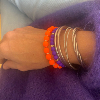 Preview: Super Gem bracelet beads LITTLE purple style