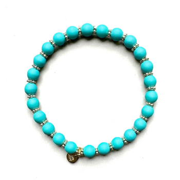 Super Gem bracelet beads LITTLE summer breeze, turqoise