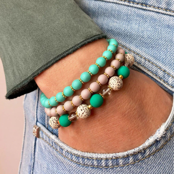 Preview: Super Gem bracelet beads LITTLE summer breeze, turqoise, style