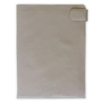 Trixi Gronau FRIZZI, Dokumentenmappe, Lederhülle A4, stone