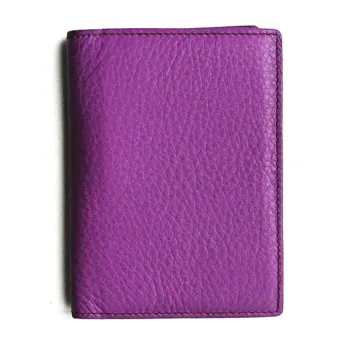 Trixi Gronau, Garcia, note pad case with pen holder, leather fuchsia