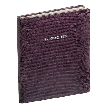 Notizbuch, ledergebunden, Tagebuch,lila, Trixi Gronau
