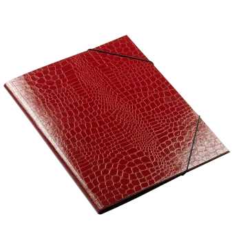 Trixi Gronau, Sami, binder, croco red