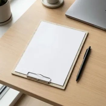 Preview: Leather Clipboard A4 in snaknature, style
