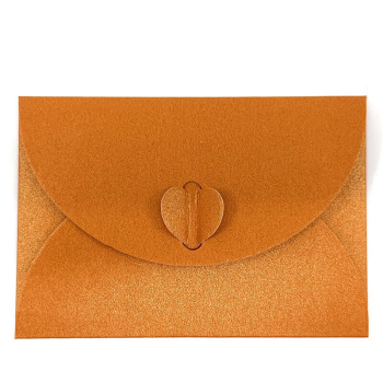 Mini Geschenkumschlag, Zoe metallic bronze