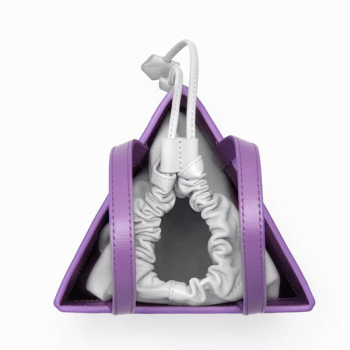 Talel Tote Bag triangle M purplez, top