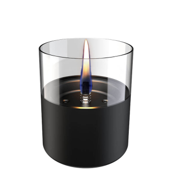 Preview: Tenderflame Kerze Lilly 10 schwarz, Glass,