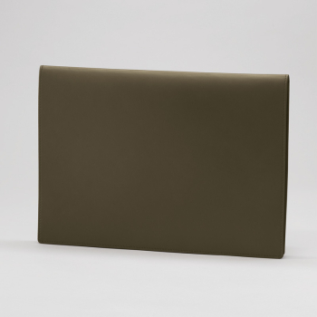 Treuleben Leder Envelope Pocketfolio umschlag ranger green, Frontansicht
