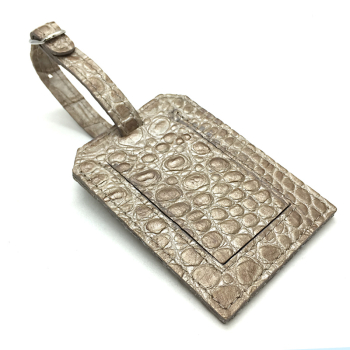 Trixi Gronau, Carry, Kofferanhänger, Leder metallic, gold