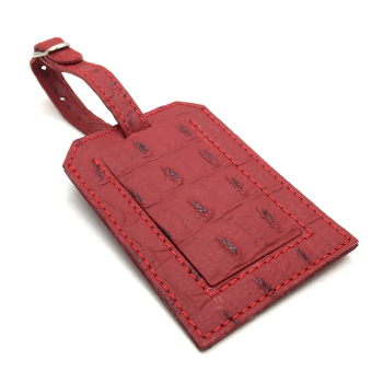 Trixi Gronau, Carry, Kofferanhänger, Leder rot