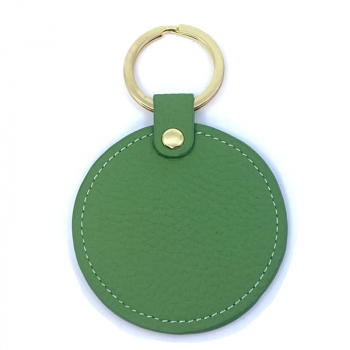 Trixi-Gronau Leder Schlüsselanhaenger Sunny  grün front