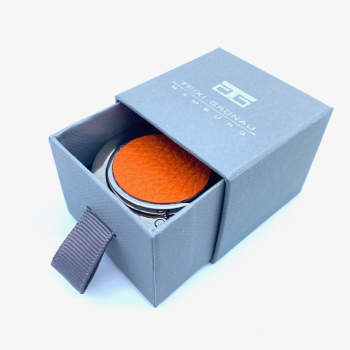 Trixi Gronau, Taschenbutler Erin, Taschenhalter, Dollaroorange, Geschenkbox
