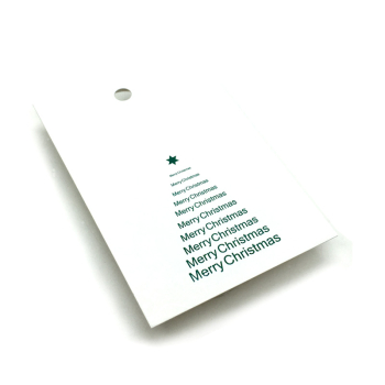 Trixi Gronau Christmas tag green Merry Christmas