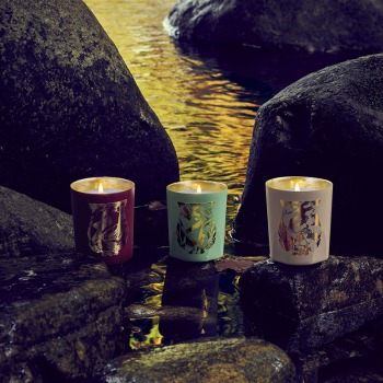 Preview: Cire Trudon, Duftkerze, im Glas, Maitre Tseng terre a terre rot-gold, Variationen