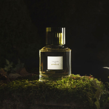 Preview: Cire Trudon, Eau de Parfum Aphelie glas flacon, green cap, style