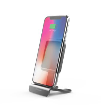 usbepower, AIR Pad WIRELESS Ladestation, schwarz, detail