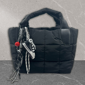 Preview: Vimoda Bag Charm Sneaker black, style