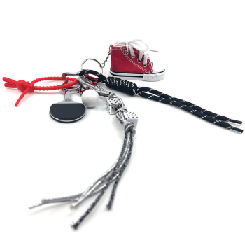 Vimoda Bag Charm Sneaker red, front