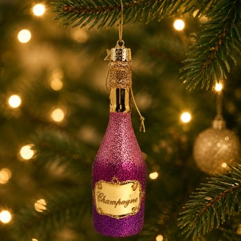 Preview: Vondels Weihnachtsdekoration Champagnerflasche