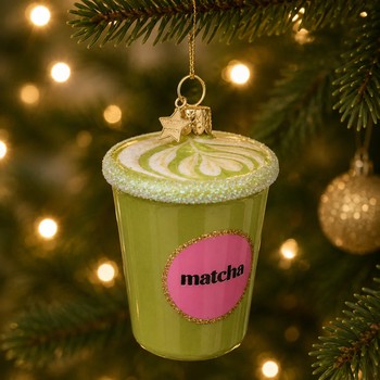 Preview: Vondels Weihnachtsdekoration Matcha Tee Latte