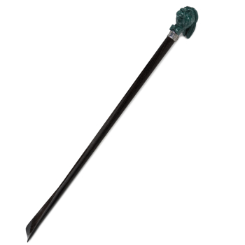 Utile4 Schuhanzieher Eschenholz Hasenkopf grün, front