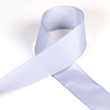 Geschenkband, Satin, 25mm, grau
