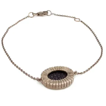 a cuckoo moment Armband Lipsy rosegold Rochen aubergine