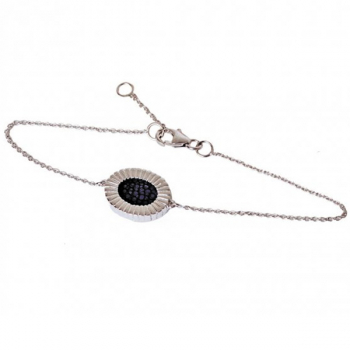 cuckoo moment Lipsy Rochen Gliederarmband silber mit Rochen in schwarz