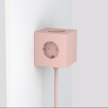 Avolt Square 1, Multi Charging cube, old pink, side