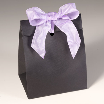 Geschenkverpackung, Geschenktasche, schwarz