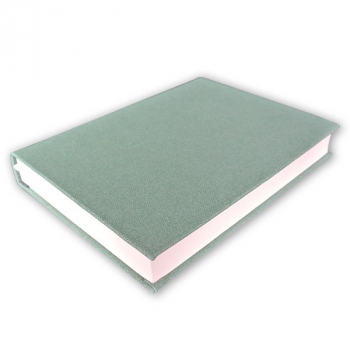 Mazzi, green Notebook, Kanuba bound, Diary, Trixi Gronau