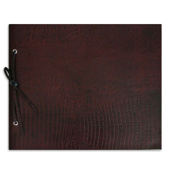 Fotoalbum Leder brombeere A4 Trixi Gronau