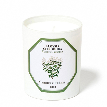 Carrière-Frères, Duftkerze, Verveine, im Glas, mit Tomate