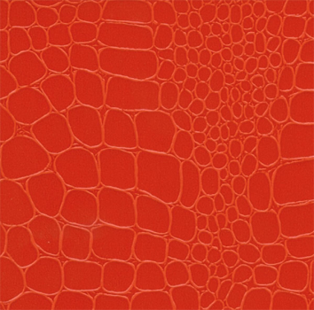 Oberfläche Croco orange